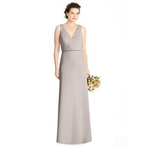 - Jenny Yoo V neck Dress with Tie back